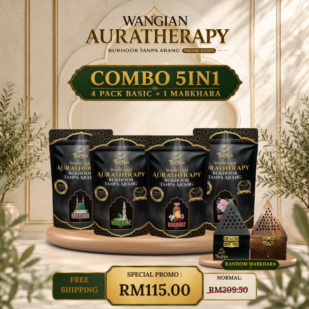 Thalhah Scents — bukhoor tanpa arang dengan mabkhara