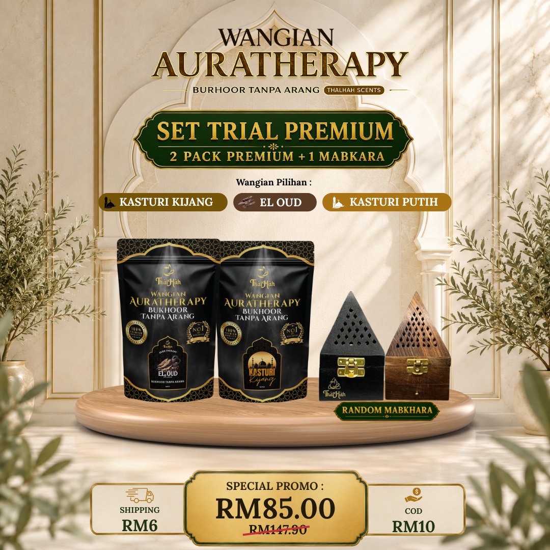 Set Trial Premium — 2 pack premium dan 1 mabkhara